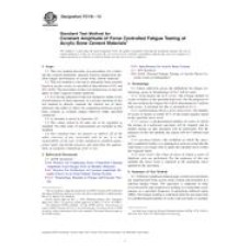 ASTM F2118-10 ASTM F2118-10