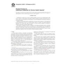 ASTM D4236-94(2011) ASTM D4236-94(2011)