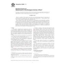 ASTM E2805-11 ASTM E2805-11