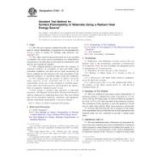 ASTM E162-11 ASTM E162-11