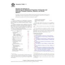 ASTM F606M-11 ASTM F606M-11