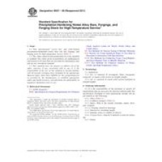 ASTM B637-06(2011) ASTM B637-06(2011)