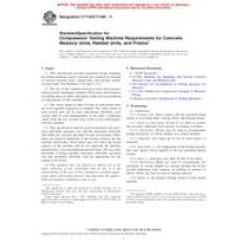ASTM C1716/C1716M-11 ASTM C1716/C1716M-11