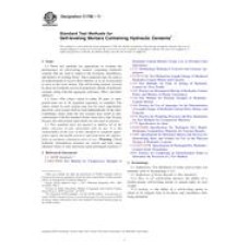 ASTM C1708-11 ASTM C1708-11