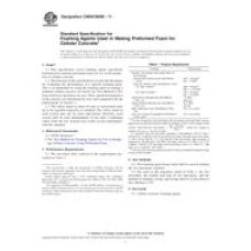 ASTM C869/C869M-11
