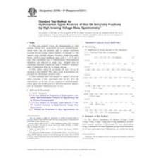 ASTM D2786-91(2011) ASTM D2786-91(2011)