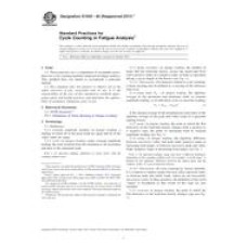 ASTM E1049-85(2011)e1 ASTM E1049-85(2011)e1