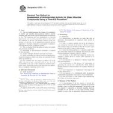 ASTM E2783-11 ASTM E2783-11