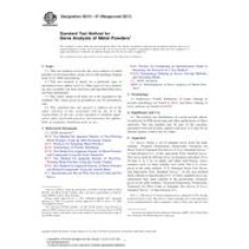 ASTM B214-07(2011) ASTM B214-07(2011)