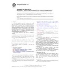 ASTM D1003-11e1 ASTM D1003-11e1