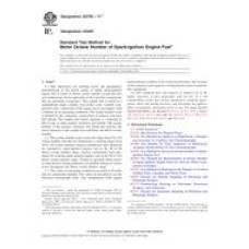 ASTM D2700-11e1 ASTM D2700-11e1