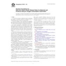ASTM E1354-11b ASTM E1354-11b