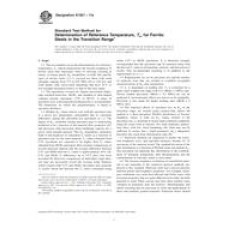 ASTM E1921-11a