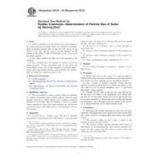 ASTM D4570-02(2012) ASTM D4570-02(2012)