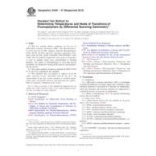 ASTM D4591-07(2012)