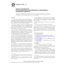 ASTM D2561-12 ASTM D2561-12