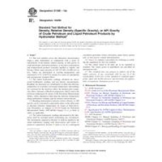 ASTM D1298-12a ASTM D1298-12a