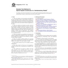 ASTM F1717-12a ASTM F1717-12a