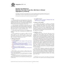 ASTM C117-13 ASTM C117-13