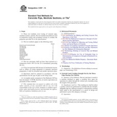 ASTM C497-13 ASTM C497-13