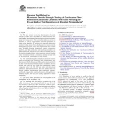 ASTM C1359-13 ASTM C1359-13