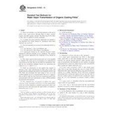 ASTM D1653-13 ASTM D1653-13