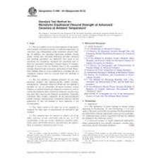 ASTM C1499-09(2013) ASTM C1499-09(2013)