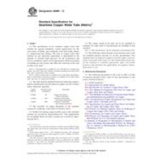 ASTM B88M-13