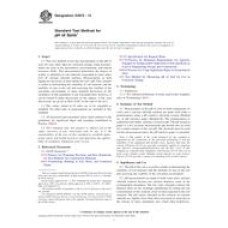 ASTM D4972-13 ASTM D4972-13