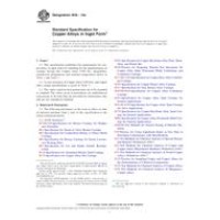 ASTM B30-14a