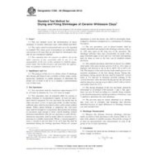 ASTM C326-09(2014)
