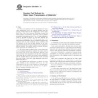 ASTM E96/E96M-14