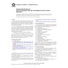 ASTM B16/B16M-10(2015)