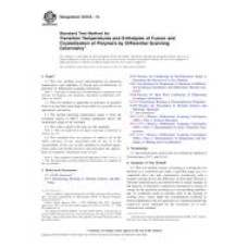 ASTM D3418-15