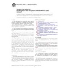 ASTM D5035-11(2015)