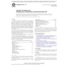 ASTM C67-16