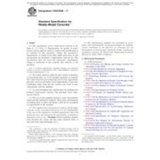 ASTM C94/C94M-17
