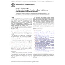 ASTM C1207-10(2018)