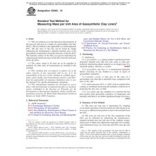 ASTM D5993-18