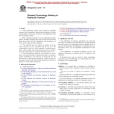 ASTM C219-19