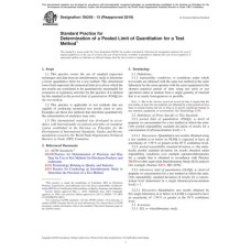 ASTM D6259-15(2019)