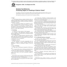 ASTM D660-93(2019)