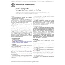 ASTM D6396-99(2020) ASTM D6396-99(2020)