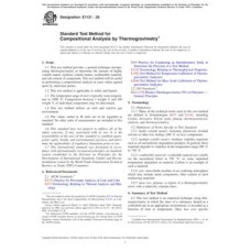 ASTM E1131-20 ASTM E1131-20