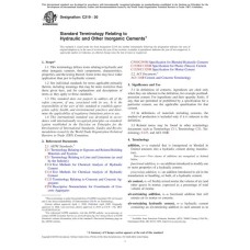 ASTM C219-20 ASTM C219-20
