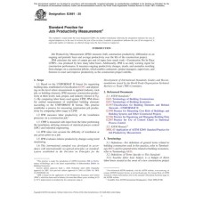 ASTM E2691-20 ASTM E2691-20