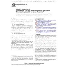 ASTM D3795-20 ASTM D3795-20