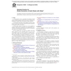 ASTM D3987-12(2020) ASTM D3987-12(2020)