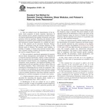 ASTM E1875-20 ASTM E1875-20