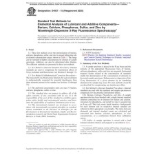 ASTM D4927-15(2020) ASTM D4927-15(2020)
